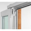 High Quality Guarantee Tempered Glass Hinged Aluminium Door